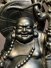 Tượng di lạc gỗ mun sừng