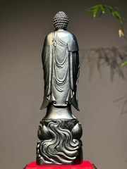 Tượng A di đà  Gỗ  Mun Sừng đẹp