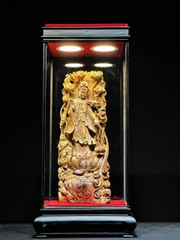 Tượng Quan Âm Bồ Tát gỗ Hoàng Đàn