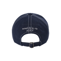 NÓN BÓNG CHÀY THÊU LOGO SCRIPT COLOR XANH NAVY