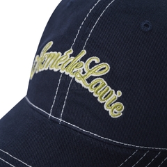 NÓN BÓNG CHÀY THÊU LOGO SCRIPT COLOR XANH NAVY
