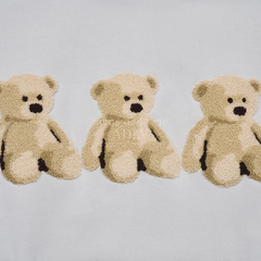ÁO HOODIE ADLV THREE BOUCLE BEAR XÁM