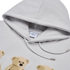 ÁO HOODIE ADLV THREE BOUCLE BEAR XÁM