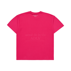 ÁO THUN ADLV FUZZY HEART HỒNG