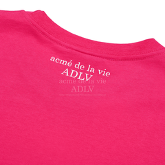 ÁO THUN ADLV FUZZY HEART HỒNG
