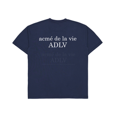 ÁO THUN ADLV BASIC LOGO SEASON2 XANH NAVY