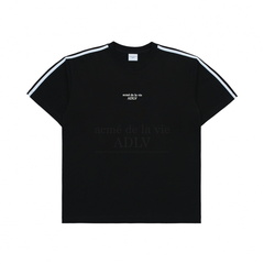 ÁO THUN ADLV BASIC LOGO PRINTING TRACK XANH DƯƠNG