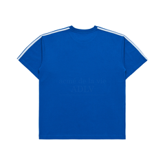 ÁO THUN ADLV BASIC LOGO PRINTING TRACK XANH DƯƠNG