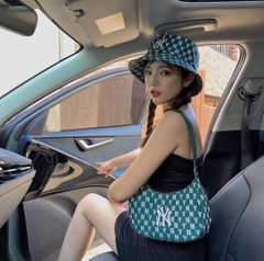 TÚI ĐEO VAI MLB MONOGRAM JACQUARD HOBO NY 3ABQS102N-50GND