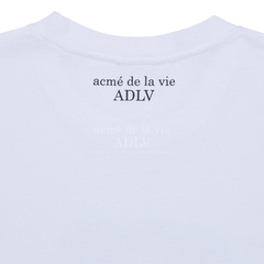 ÁO THUN ADLV METAL LINE BEAR TRẮNG