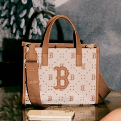 TÚI MLB BIG DIAMOND MONOGRAM SMALL TOTE BOSTON - 3AORS013N-43BRS