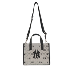 TÚI MLB BIG DIAMOND MONOGRAM SMALL TOTE NY - 3AORS013N-50BKS