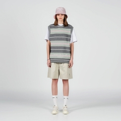 ÁO LEN ADLV KNIT VEST XANH RÊU