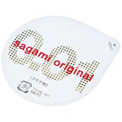 Bao cao su Sagami 0.01mm siêu mỏng, không màu, không mùi, không kích ứng (1 cái)