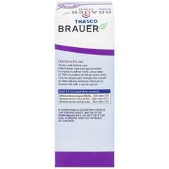 Siro Brauer Baby & Child Immune Defence Probiotic Liquid bổ sung lợi khuẩn cho bé (45ml)