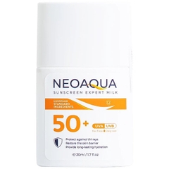 Sữa chống nắng Neo Aqua Sunscreen Expert Milk SPF50+ giúp bảo vệ da trước tác hại của tia UV (30ml)