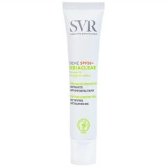 Kem chống nắng dưỡng da vùng mặt SVR Sebiaclear Creme SPF50+ dành cho da dầu, da nhạy cảm (40ml)