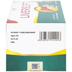 Viên uống Liversoft hỗ trợ bảo vệ gan, tăng cường chức năng gan (6 vỉ x 10 viên)