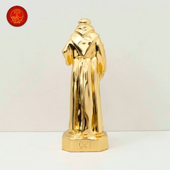 Tượng Thánh Anton cao 13Cm - - Màu Gold