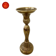 Chân Nến Đế Tròn cao 30cm - Màu Cổ Điển