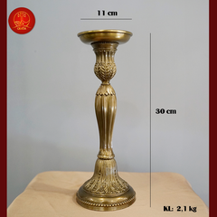 Chân Nến Đế Tròn - cao 30cm