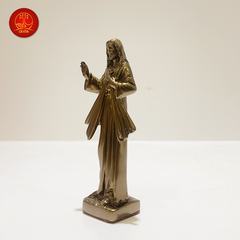 Tượng Chúa Thương Xót cao 10 cm - Màu Cổ Điển