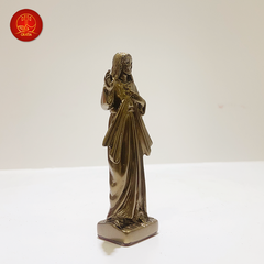 Tượng Chúa Thương Xót cao 10 cm - Màu Cổ Điển