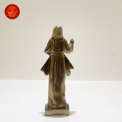Tượng Chúa Thương Xót cao 10 cm - Màu Cổ Điển