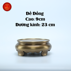 Bộ Lư Hương Công Giáo cao 37cm - Màu Cổ Điển