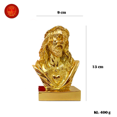 Tượng Thánh Tâm Cao 13cm -  Màu Gold