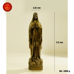 Tượng Mẹ Lộ Đức - Cao 12cm