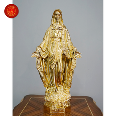 Tượng Đức Mẹ Maria Ban Ơn - Cao 40cm