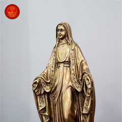 Tượng Đức Mẹ Maria Ban Ơn - Cao 30cm