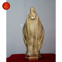 Tượng Đức Mẹ Ban Ơn cao 30cm - Màu Cổ Điển