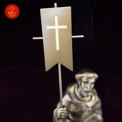 Tượng Thánh Đa Minh cao 40Cm - Màu Cổ Điển
