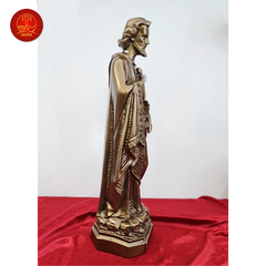 Tượng Thánh Giuse cao 40cm - Màu Cổ Điển 