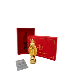 Tượng Mẹ Ban Ơn 10cm -  Màu Gold