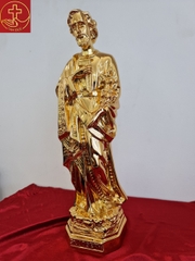TượngThánh Giuse cao 40cm - Màu Gold