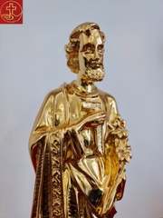 TượngThánh Giuse cao 40cm - Màu Gold