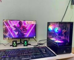 Full bộ máy tính:  H310/ i5 9400f/ 8gb/750ti/24ink 100hz..