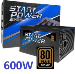 Nguồn máy tính Start Power 600W 80 Plus..