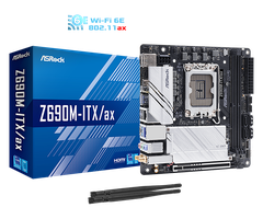 Mainboard Asrock Z690M - ITX/ax - Intel Z690 | Socket 1700 | Mini ITX |2 khe Ram DDR4