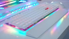 BÀN PHÍM CƠ RK918 PRO BLUE SWITCH  (TRắng)