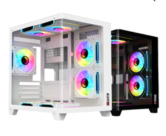 VỎ CASE MAGIC GM-02 CURVED (MATX) WHITE NEW