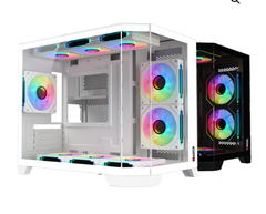 Vỏ CASE MAGIC CUBI-M PRO WHITE (M-ATX) NO FAN