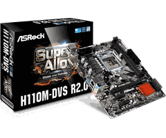 Main Asrock H110M-DVS R2.0 (Cũ)