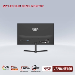 Màn hình phẳng LED VSP V2204HF100 100Hz (Màu đen)