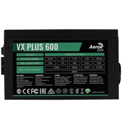 NGUỒN AEROCOOL VX PLUS 600 - 600W (2nd)