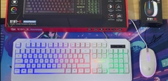 PHÍM GIẢ CƠ REDRAGON S101-K- Trắng (NEW)
