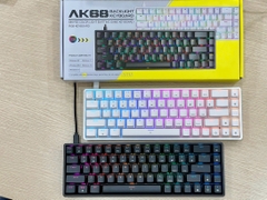 Bàn phím cơ Gaming EK68 (Đen)